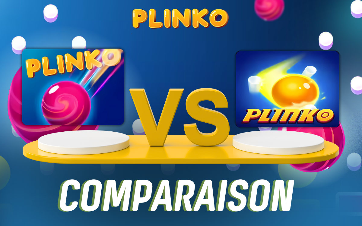 Comparaison des jeux de Plinko